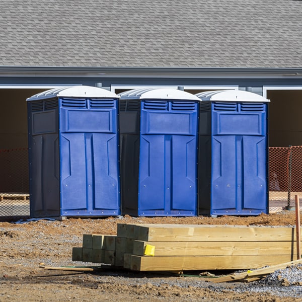 are there any restrictions on where i can place the portable toilets during my rental period in Cherokee OK